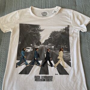 The Beatles Abbey Road White T-Shirt